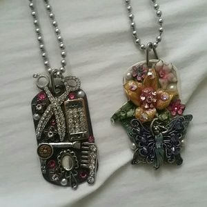 Dog tag necklaces